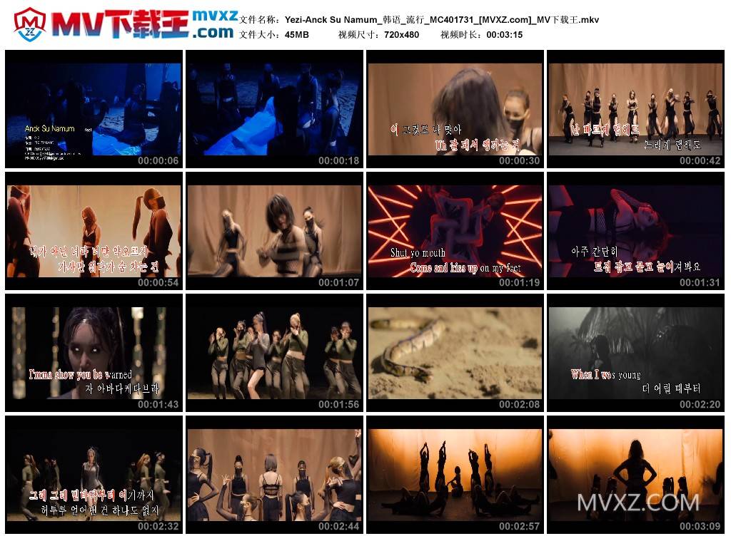 Yezi-Anck Su Namum_韩语_流行_MC401731